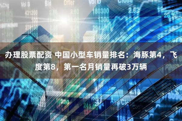 办理股票配资 中国小型车销量排名：海豚第4，飞度第8，第一名月销量再破3万辆